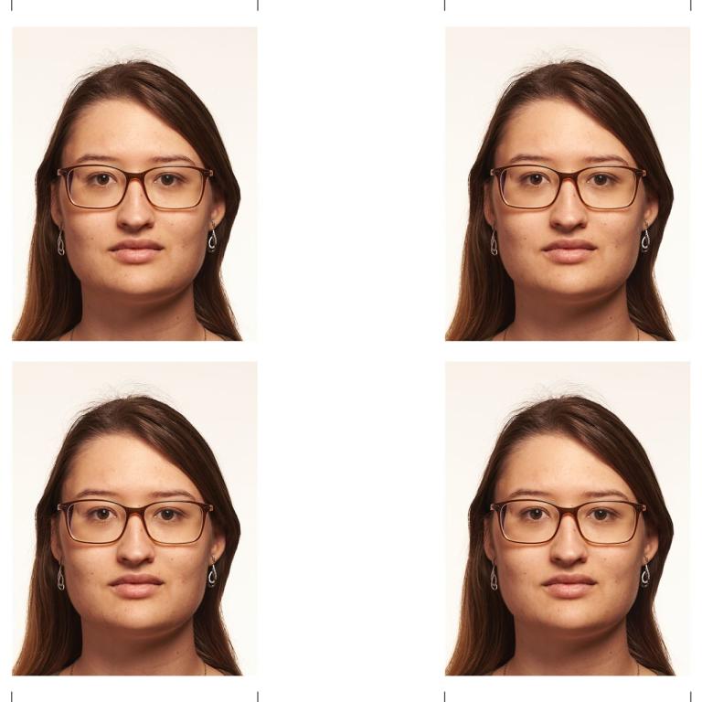 Offizielles biometrisches Passfoto nach Schweizer Richtlinien in Rotkreuz erstellt.