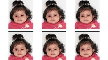 Passfoto Baby